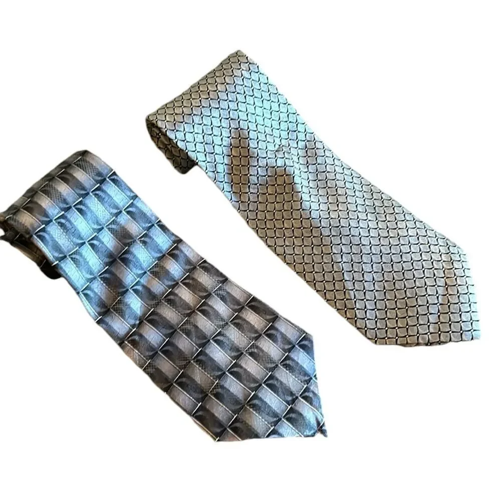 NEW Carlos Devenezia And Studio 1409 Mens Silk Ties